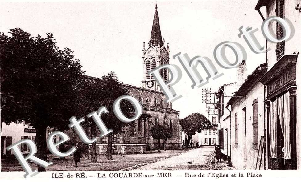 rue de l'Eglise et la place