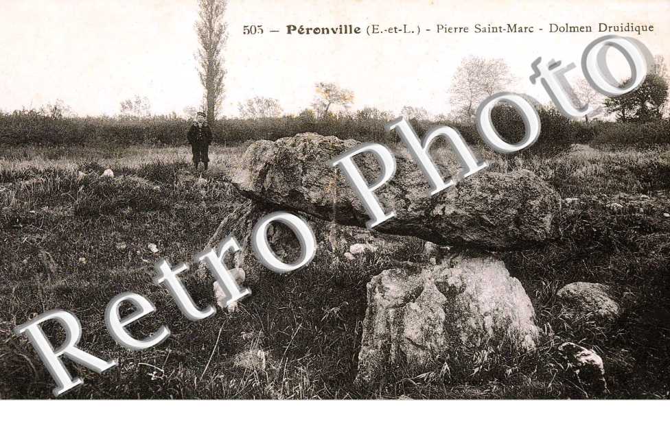 Pierre St-marc - dolmen druidique