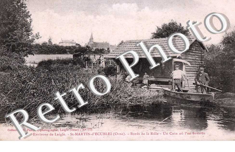 Bords de la Rille - Un coin ou l'on bavarde