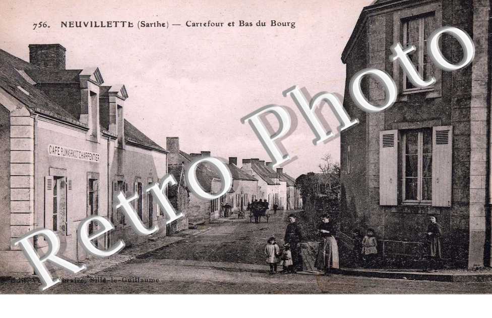 carrefour et Bas du Bourg