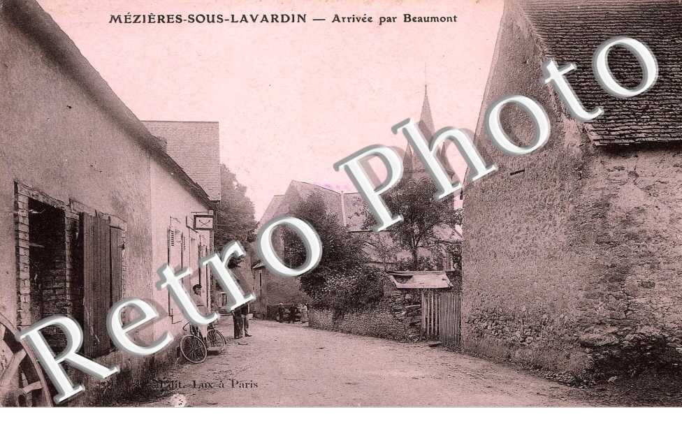 arrivée par Beaumont en 1909