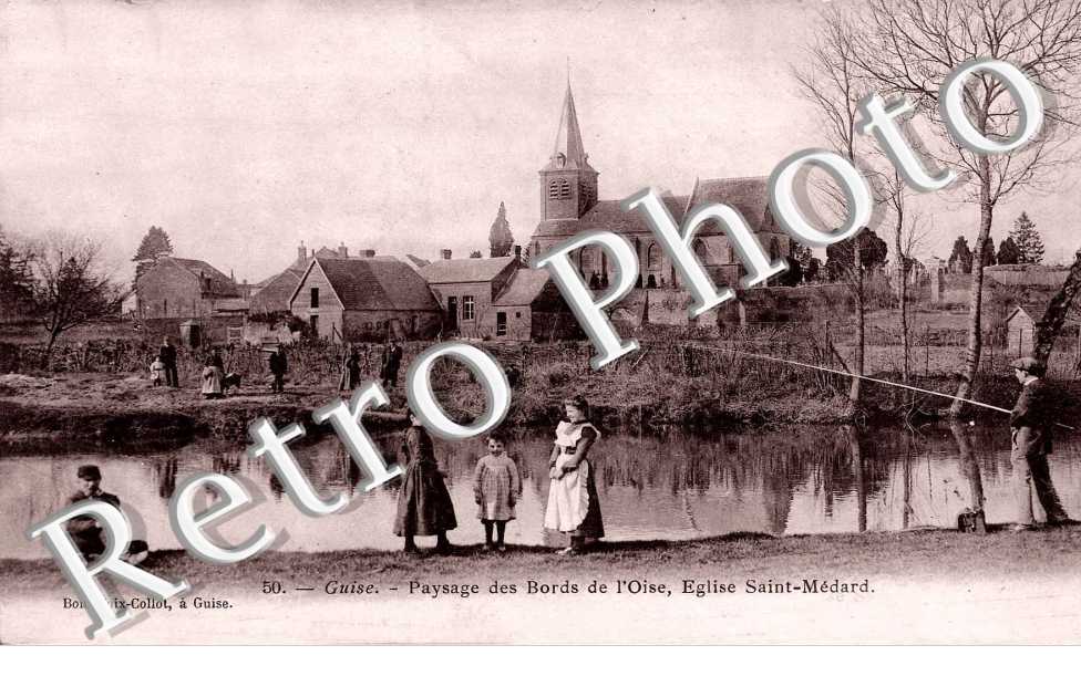 paysage des bords de l'Oise
