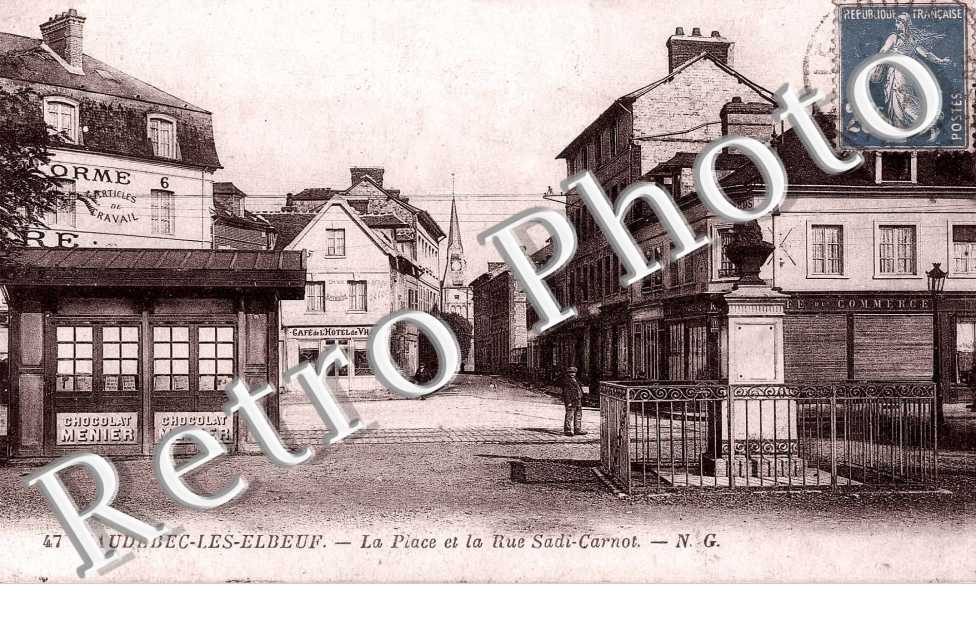 la place et la rue Sadi Carnot