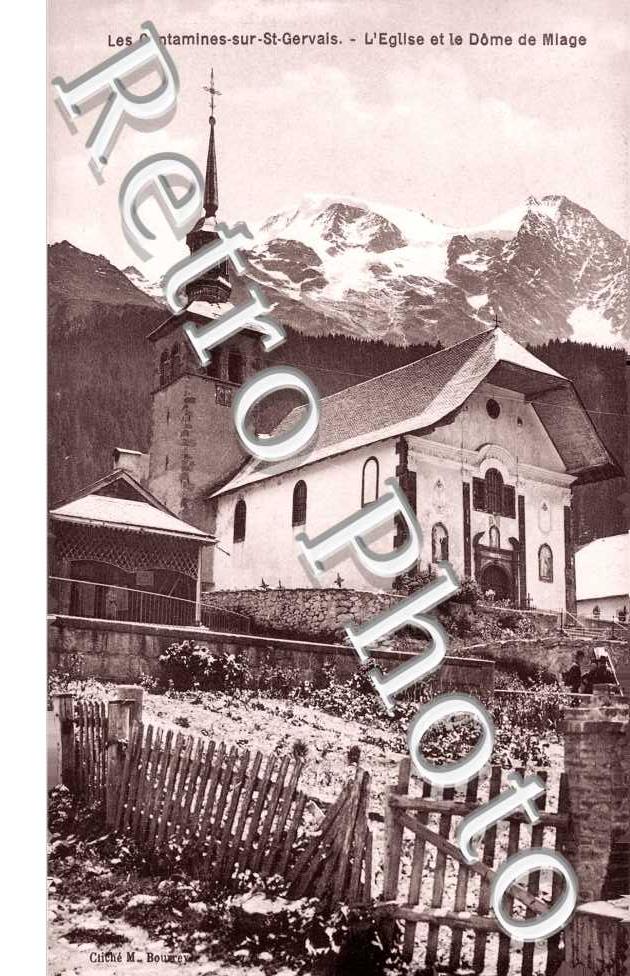 L'Eglise et le Dome de Miage