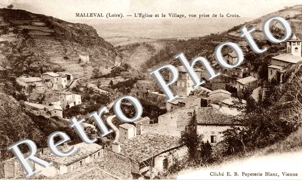 L'eglise et village