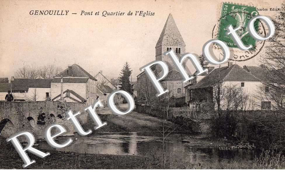 Pont et quartier de l'eglise