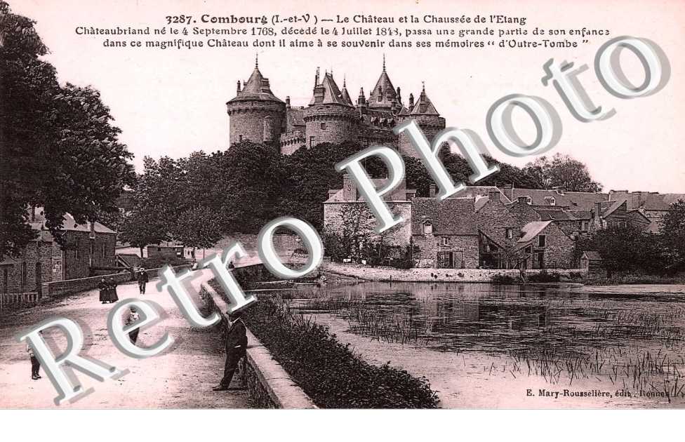 Le Chateau et la Chaussee de l'Etang