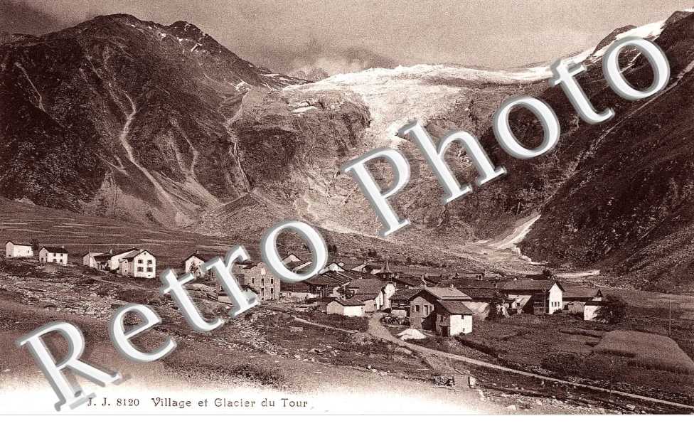 Village et Glacier
