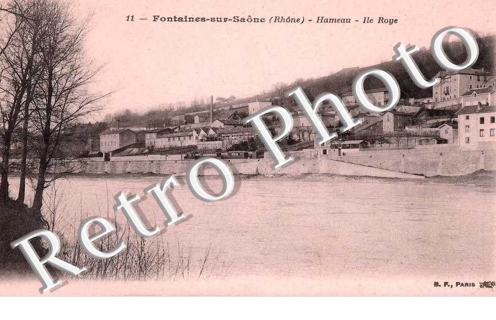 hameau, ile rouge