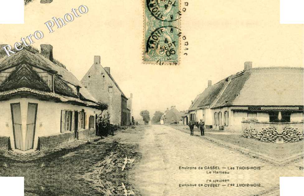 LES TROIS ROIS le hameau - 1905