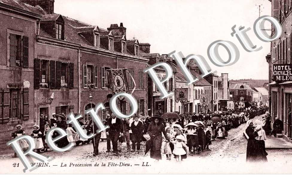 La procession de la fete-Dieu