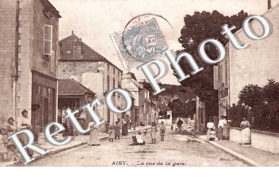 La rue de la gare