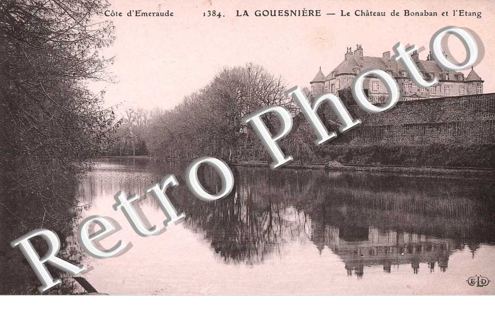 Le chateau de Bonaban et l'etang