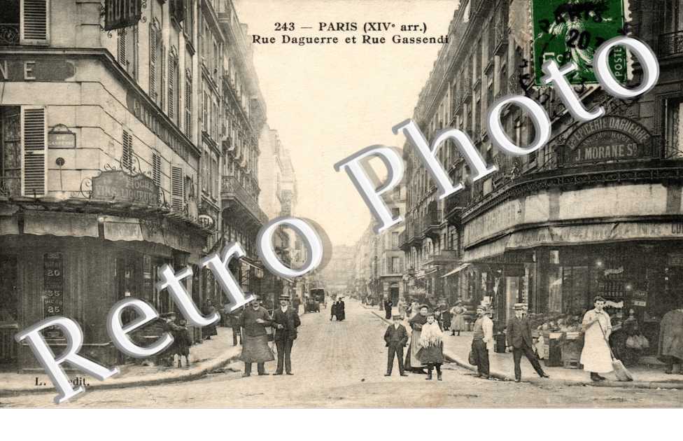 Rue Daguerre et rue Gassendi
