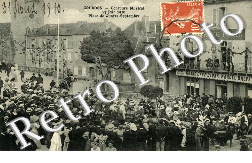 place du quatre septembre - concours musical 27 juin 1910