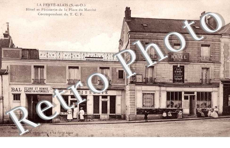 Hotel et patisserie de la place du marche - correspondant du T. C. F.