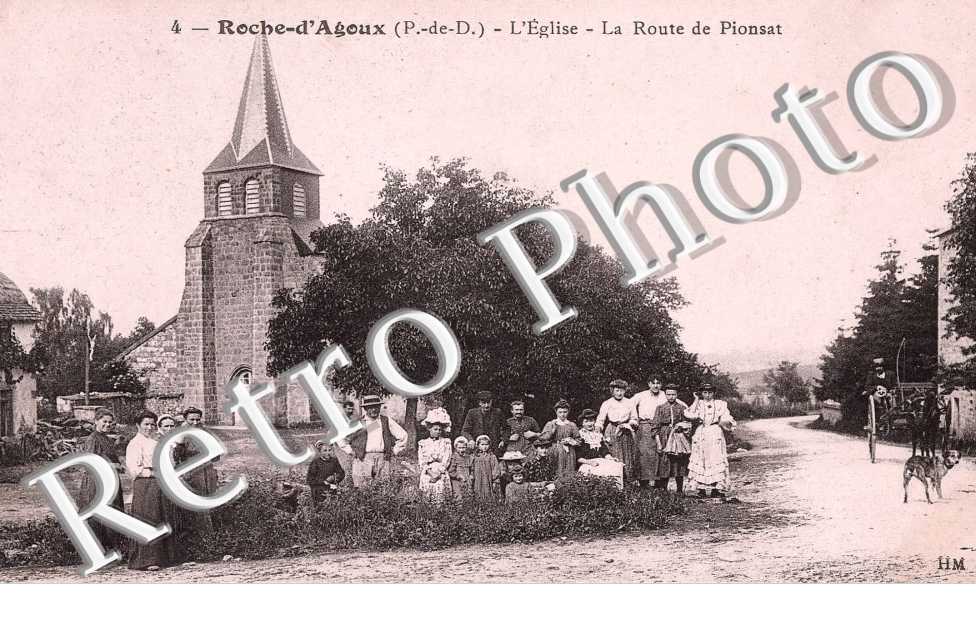 l'eglise - la route de Piensat