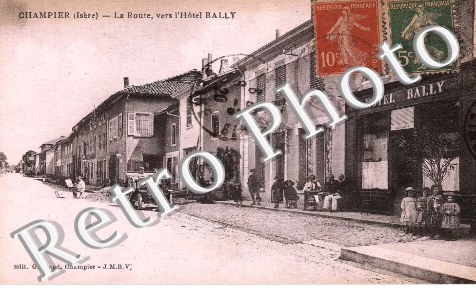 Route vers l'Hotel Bally