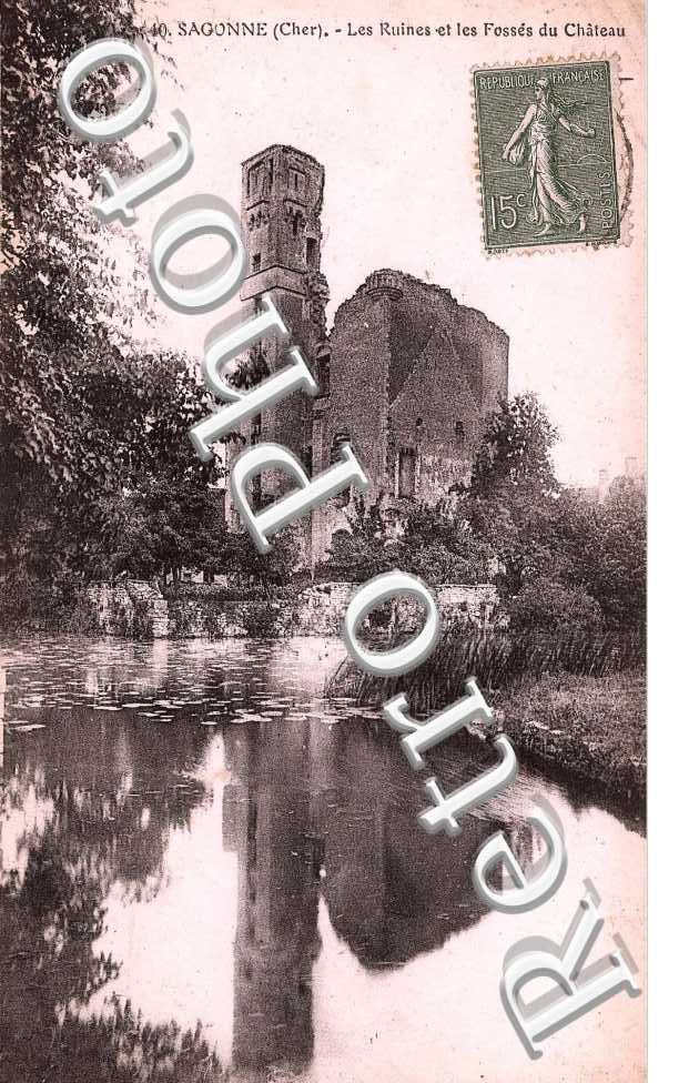 Les Ruines et les Fosses du Chateau