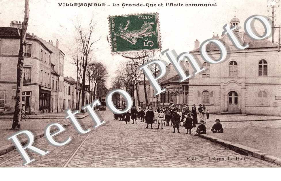 La Grande Rue et l'Asile Communal