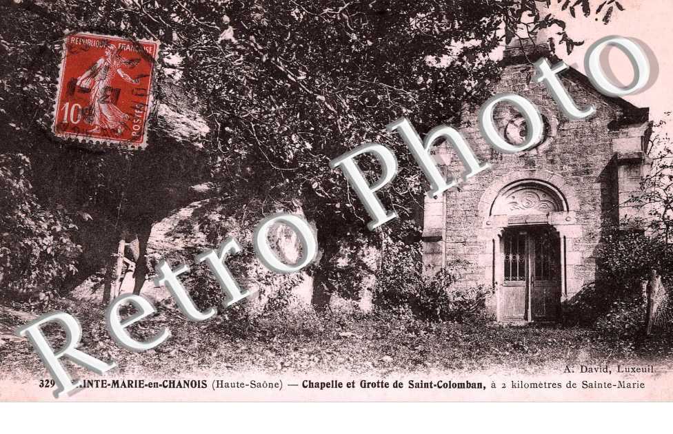chapelle et grotte de Saint Colomban