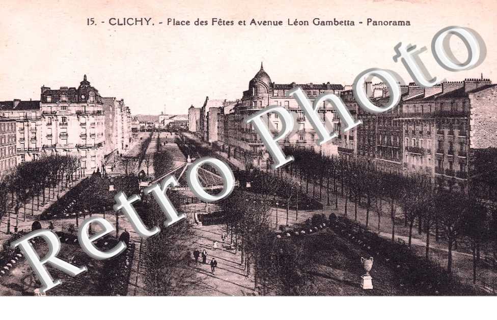 Place des fêtes et Avenue Leon gambetta