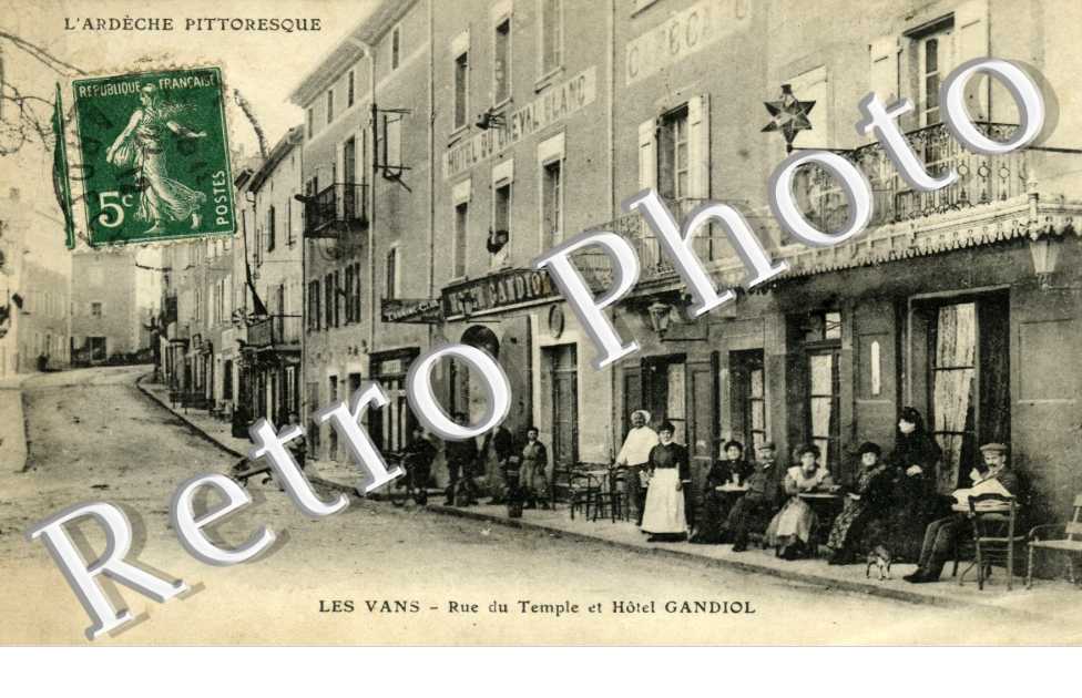 rue du Temple et hotel Gandiol