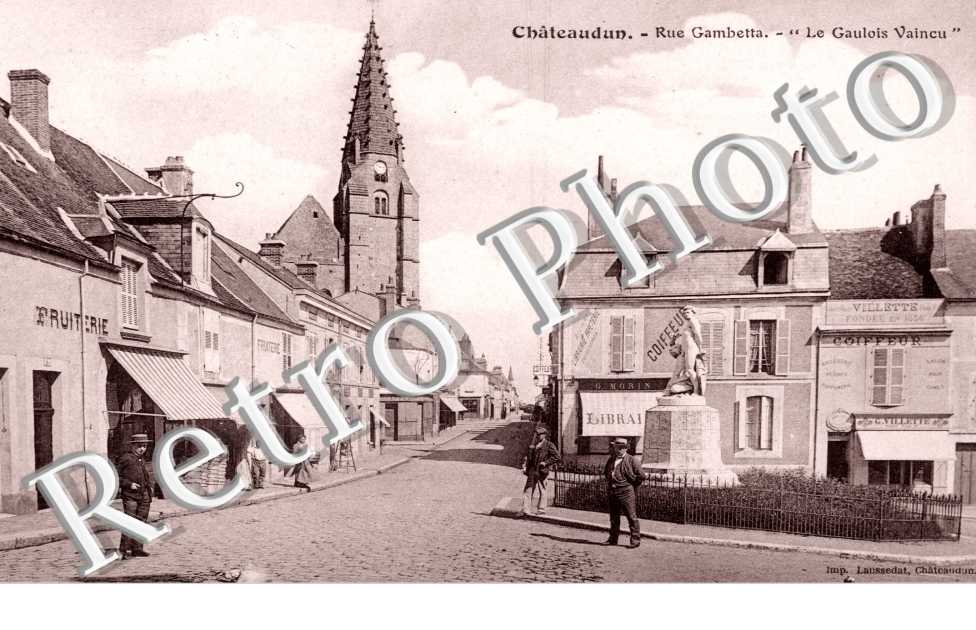 Rue Gambetta - "le gaulois Vaincu"