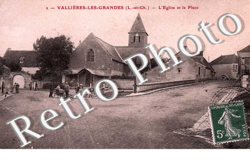 l'église et la place