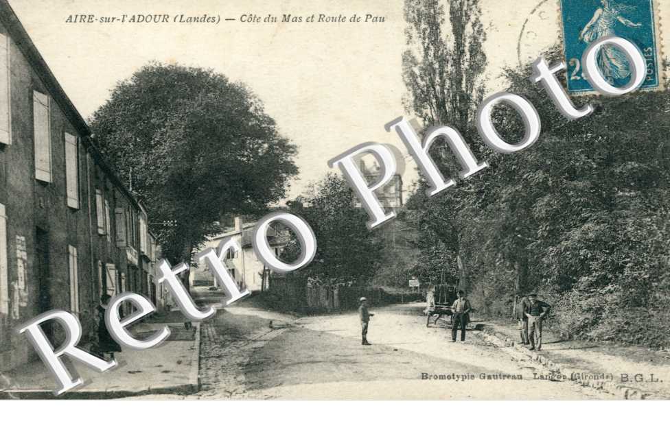 Cote du Mas et route de Pau