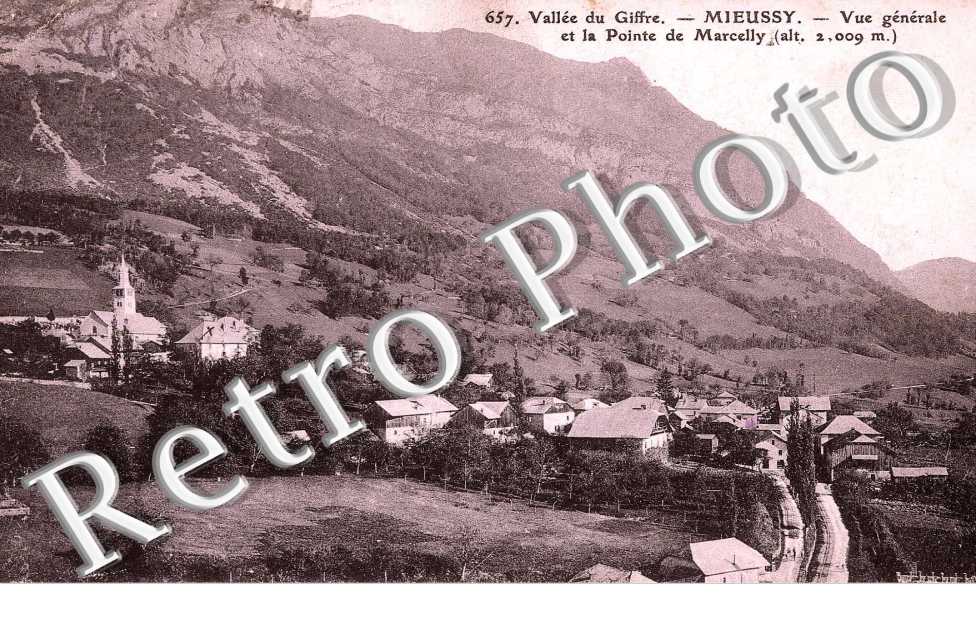 Vue generale et la pointe de Marcelly