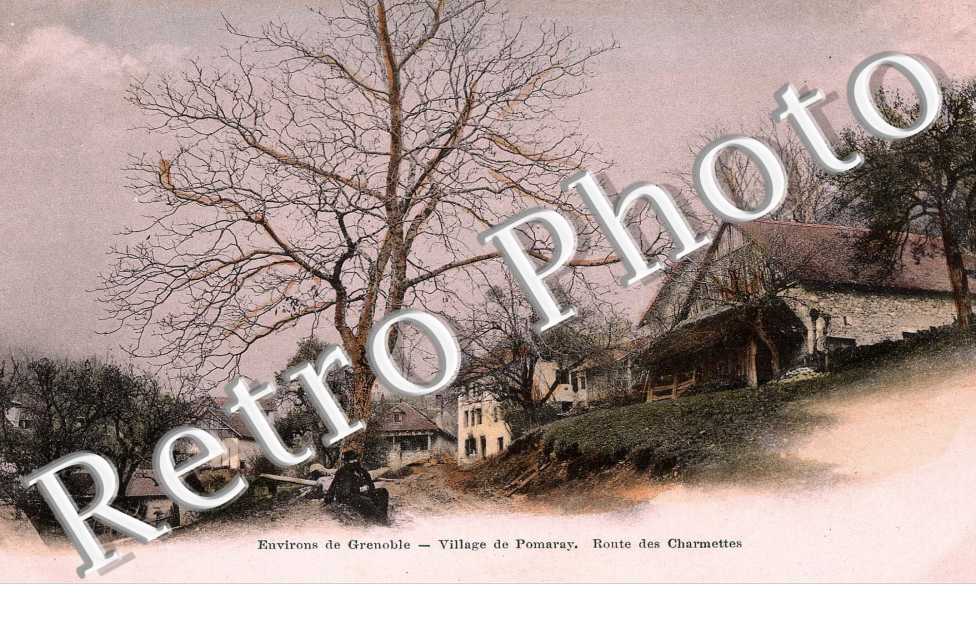 Village de Pomaray - Route des Charmettes