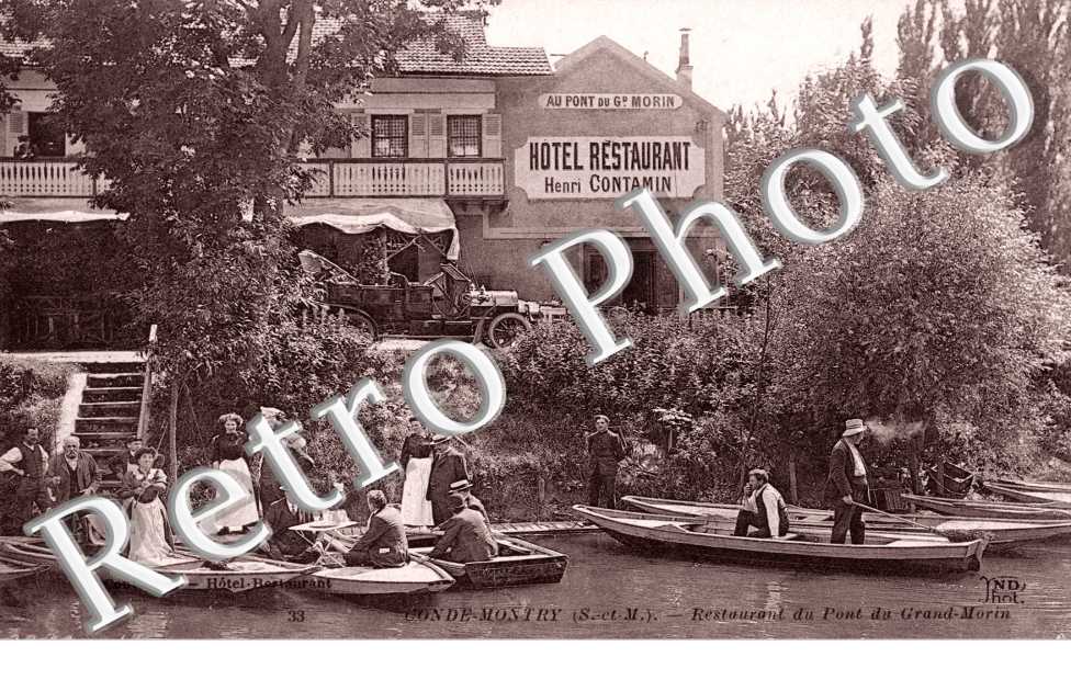"Hôtel Restaurant" Henri Contamin - Au Pont du Grand Morin