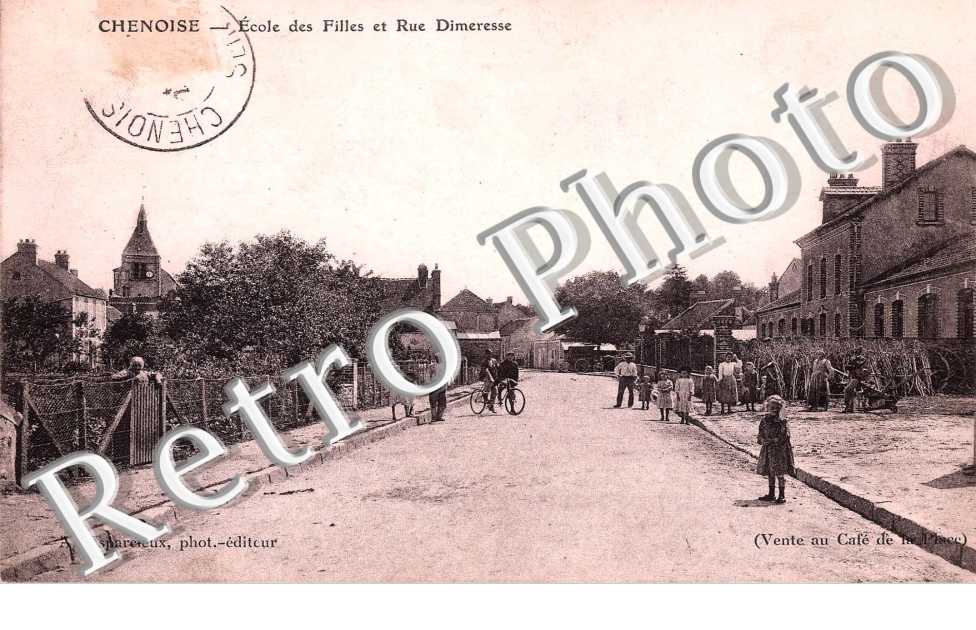 Ecole  des filles et rue Dimeresse