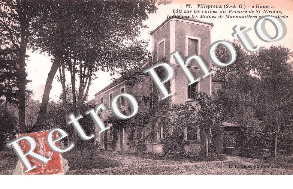 Bati sur les ruines du prieure de Saint Nicolas