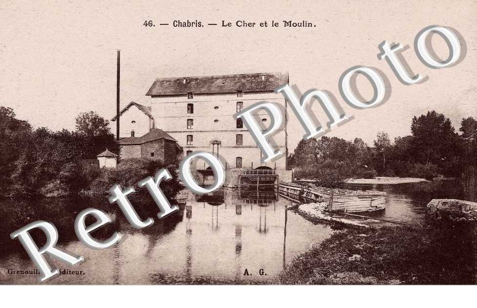 le cher et le moulin