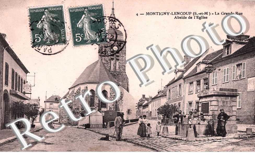 La grande rue  - Abside de l'eglise