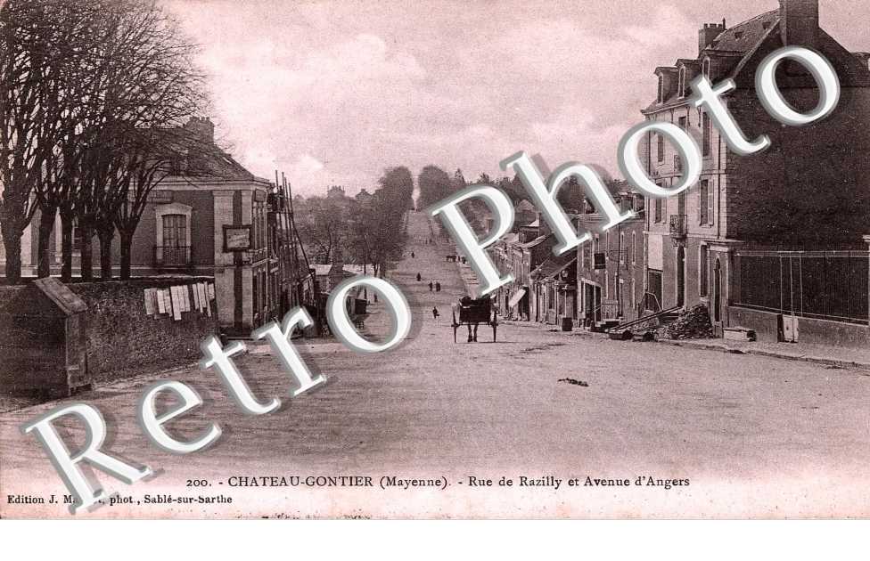 Rue de Razilly et avenue d'Angers