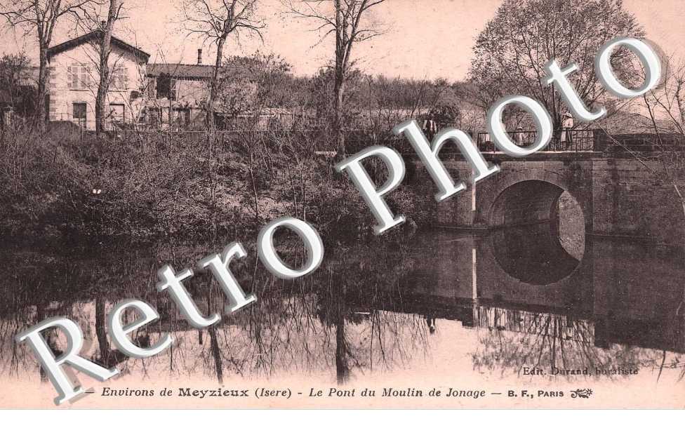 le pont du moulin de Jonage