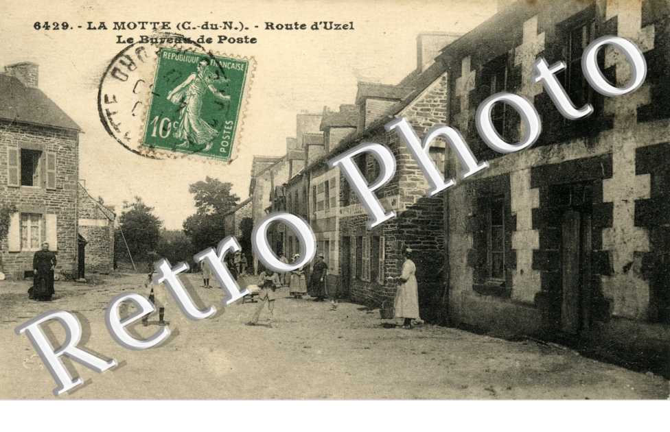 Route d'Uzel - bureau de poste