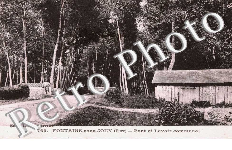 Pont et lavoir communal