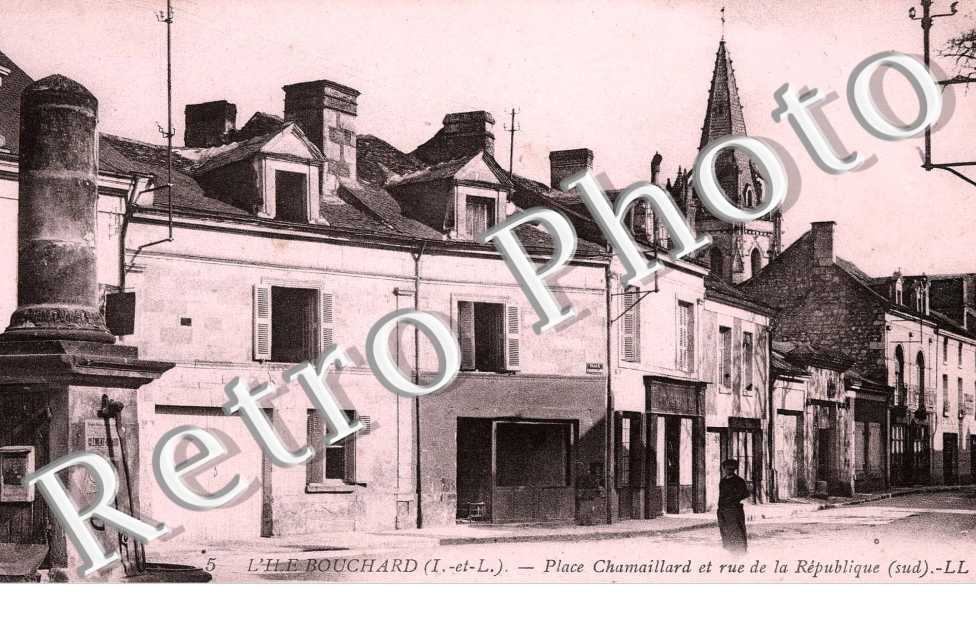 place chamaillard et rue de la republique