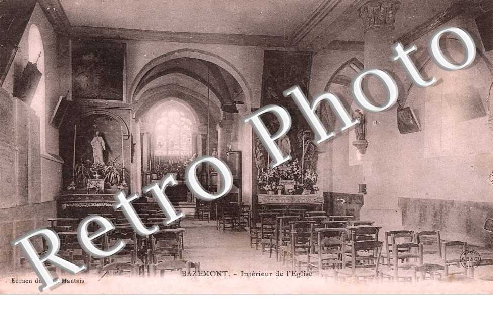 interieur de l'eglise