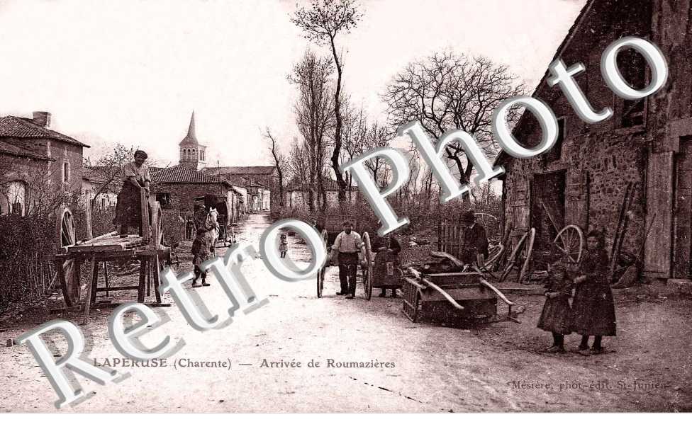 Arrivee de Roumazieres