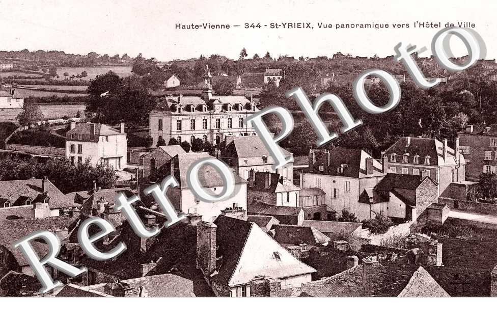 Vue Panoramique vers l'Hôtel de Ville