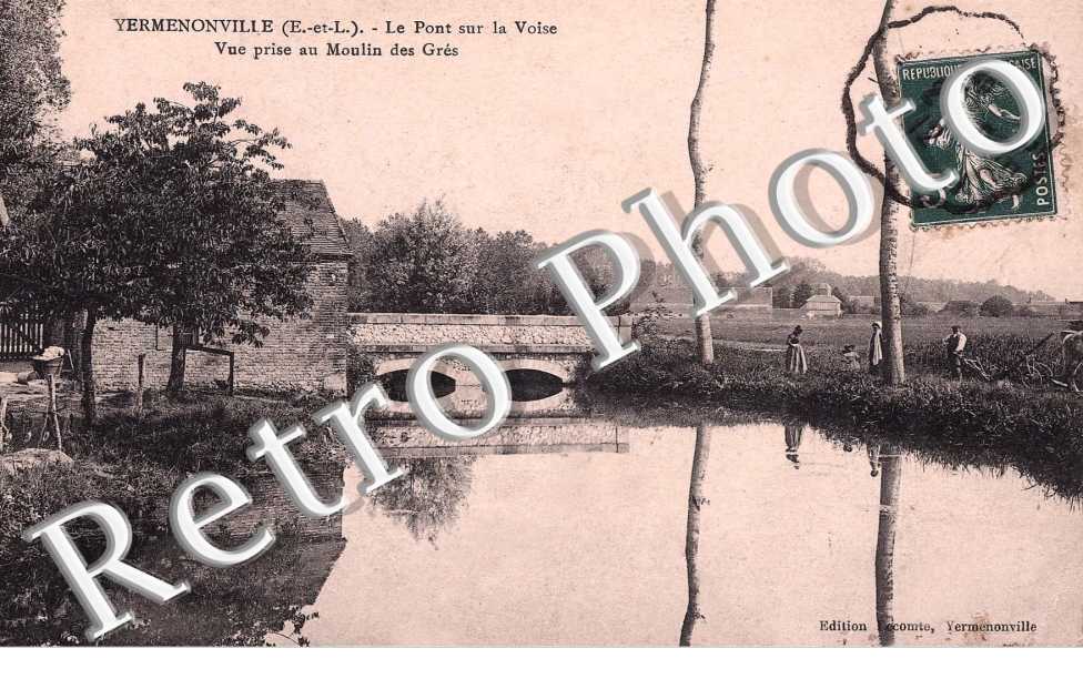 Le pont sur la Voise