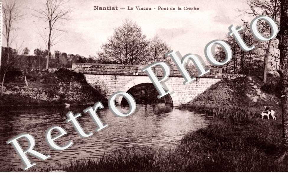 le Vincou, pont de la Creche