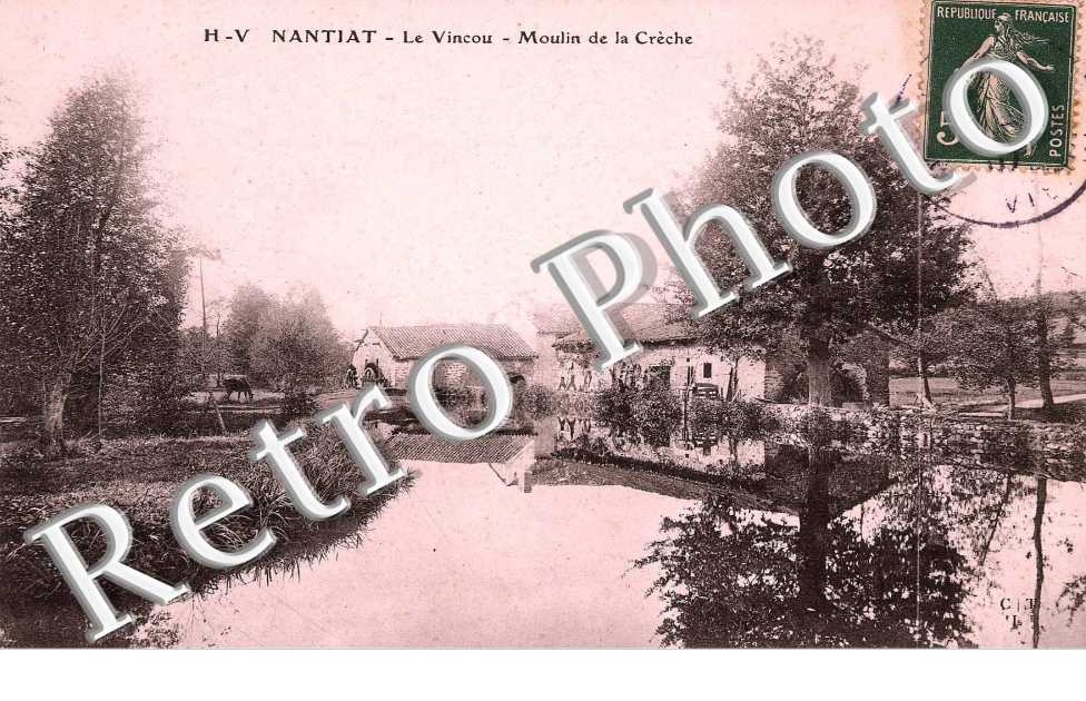 le Vincou, moulin de la Creche