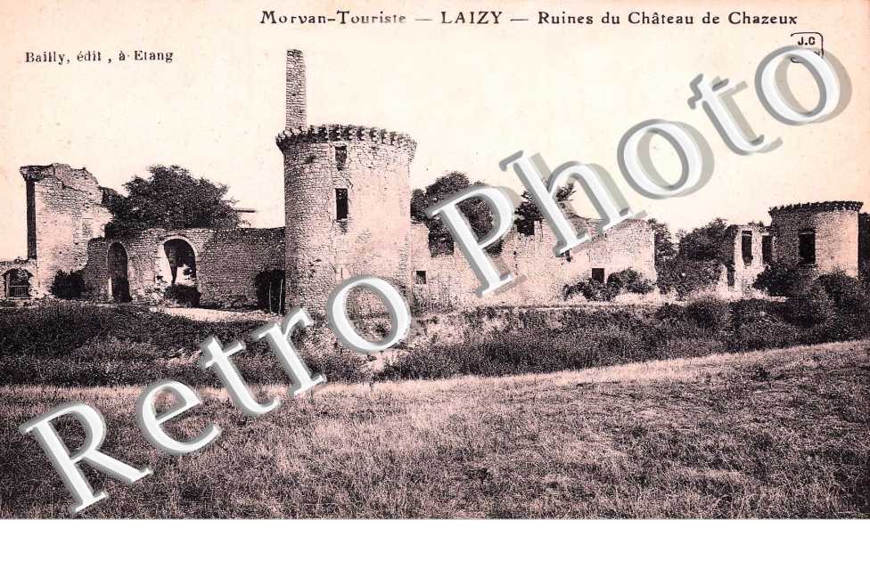 Ruines du château de Chazeux