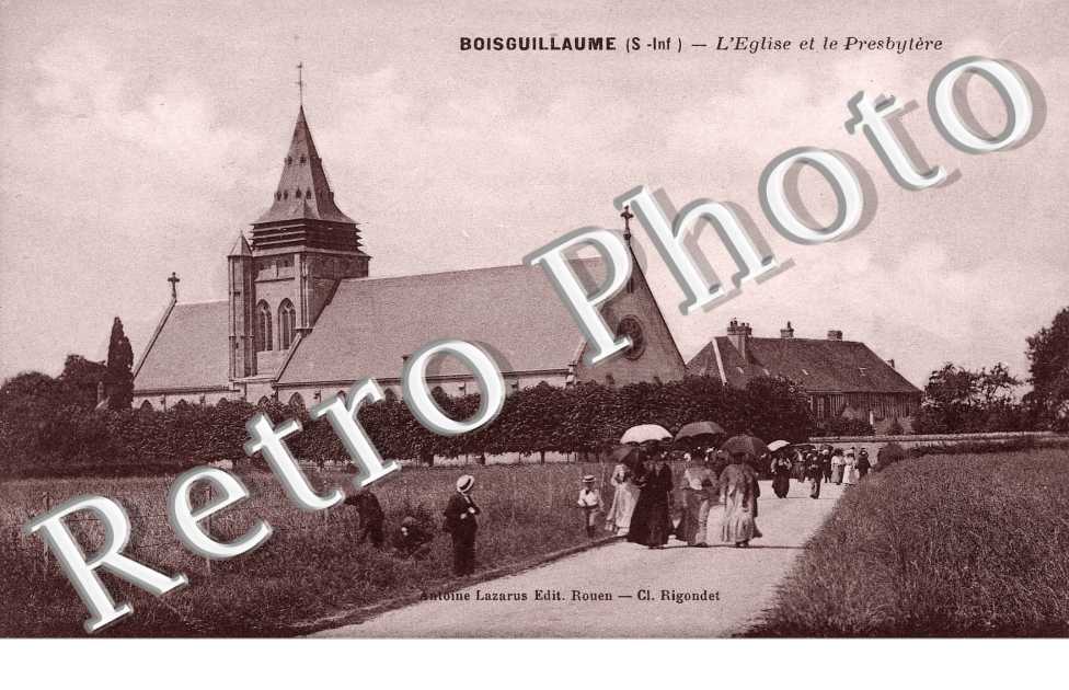 L'eglise et le presbytere